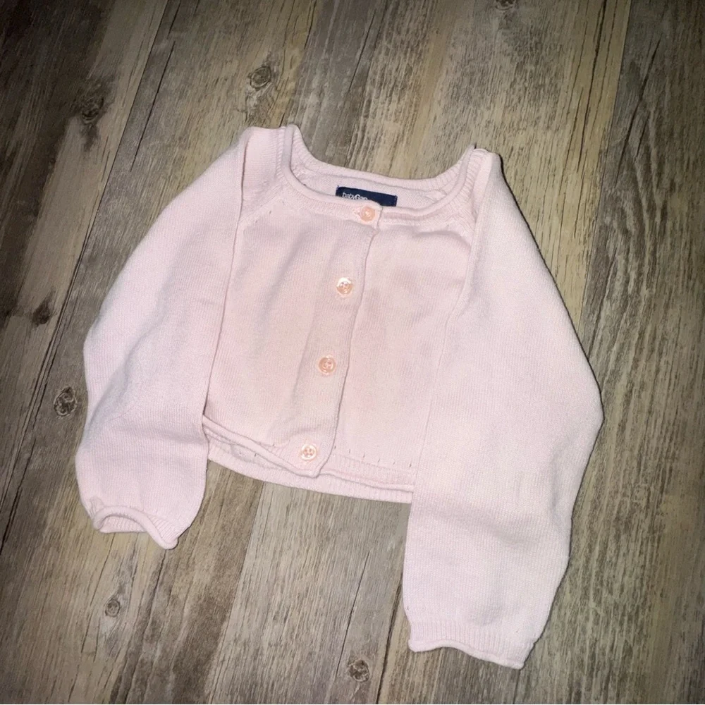 (🆓)*FREE ADD TO BUNDLE* GAP Soft Pink Kids Sweater